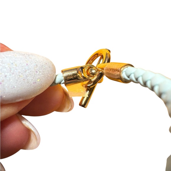 Hermes Glenan Leather Toggle Bracelet with COA - Picture 7 of 8